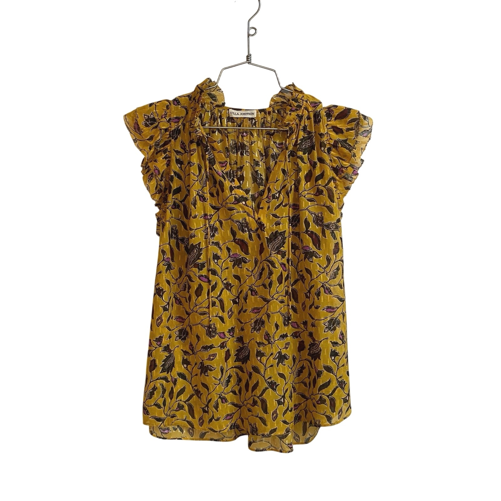 Ulla Johnson Shona Top In Amber
